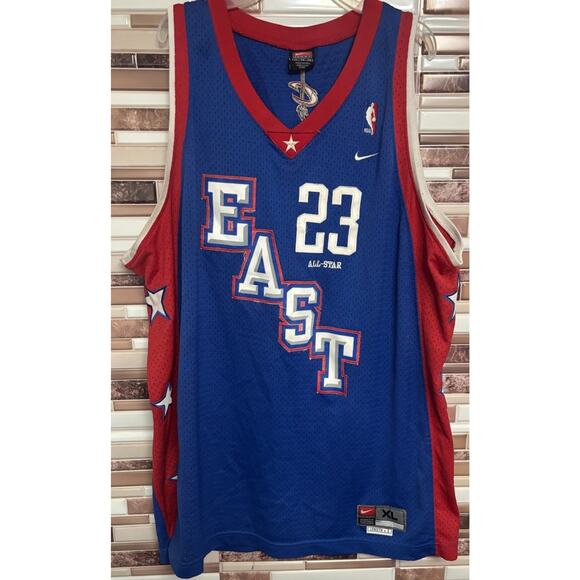 Vintage Nike 2004 NBA All Star Game East Jersey Lebron James Mens Y2K Sz XL - Picture 6 of 7